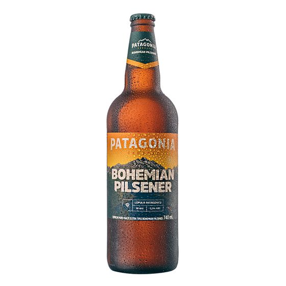 Cerveja Patagonia Bohemian Pilsener 740ml - Drinksandclubs