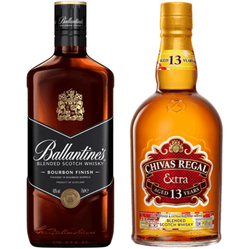 Kit-Whisky-Ballantine’s-Bourbon-750ml---Whisky-Chivas-Escoces-13-Years-750ml Kit-Whisky-Ballantine’s-Bourbon-750ml---Whisky-Chivas-Escoces-13-Years-750ml